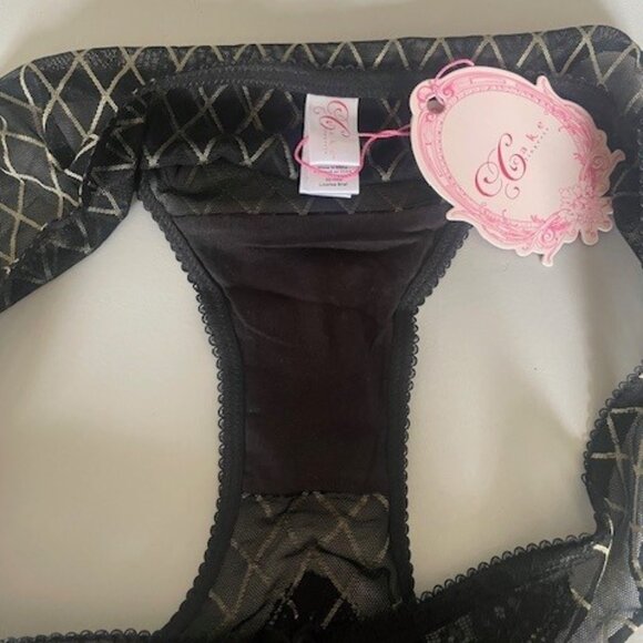 Cake Maternity – Black & Gold Maternity Brief - Picture 3 of 5